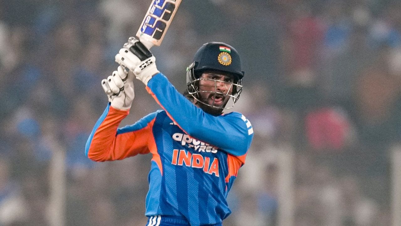 Tilak Varma Warm Up Match Pti