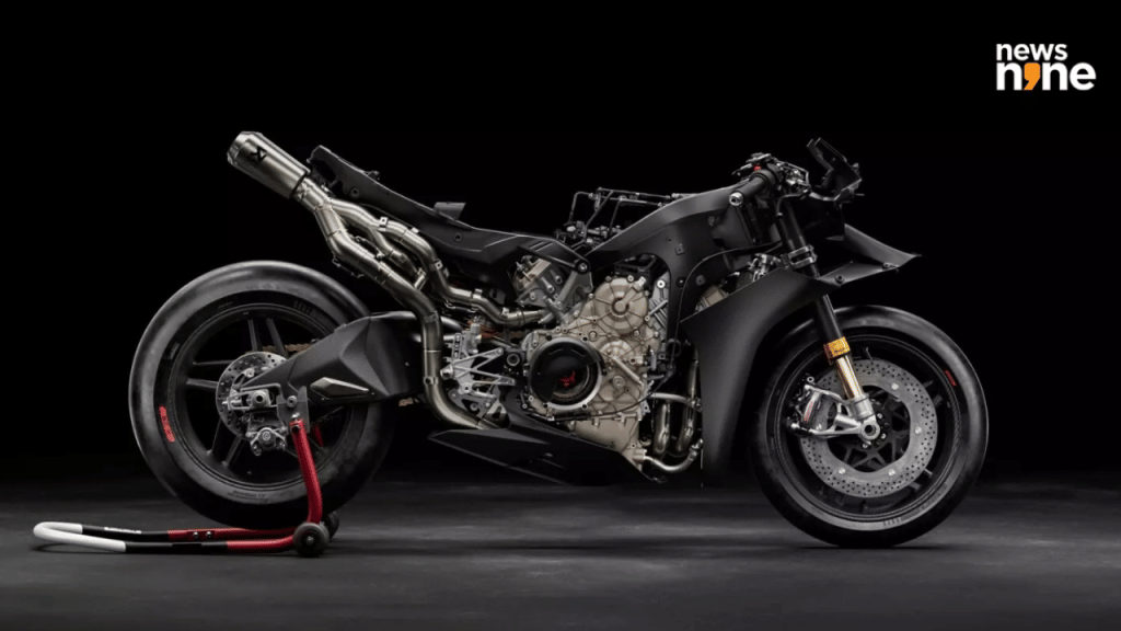 Ducati Superleggera V4 Centenario frame work
