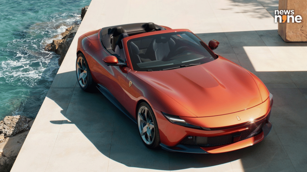 Ferrari Amalfi Spider mixes the old school charm with modern day design elements