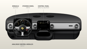 Ferrari Luce dashboard