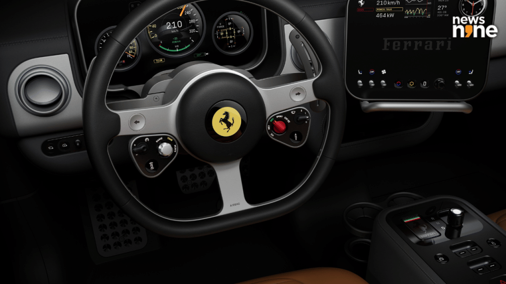 Ferrari Luce interior setup