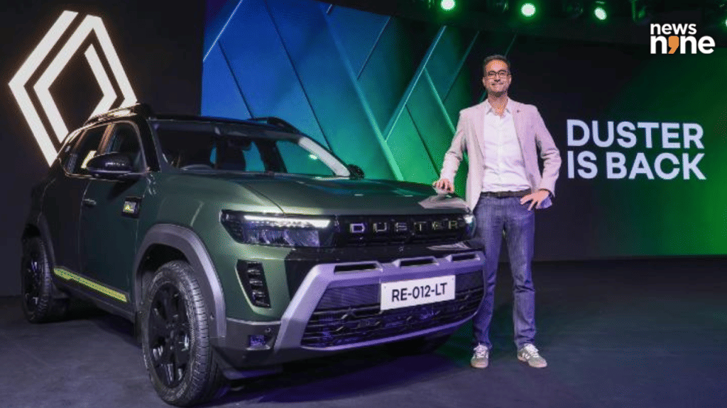 Mr. Francisco Hidalgo, Vice President – Sales & Marketing, Renault India at the launch of New Duster