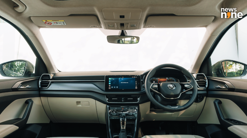 Skoda Kushaq facelift upgraded interior