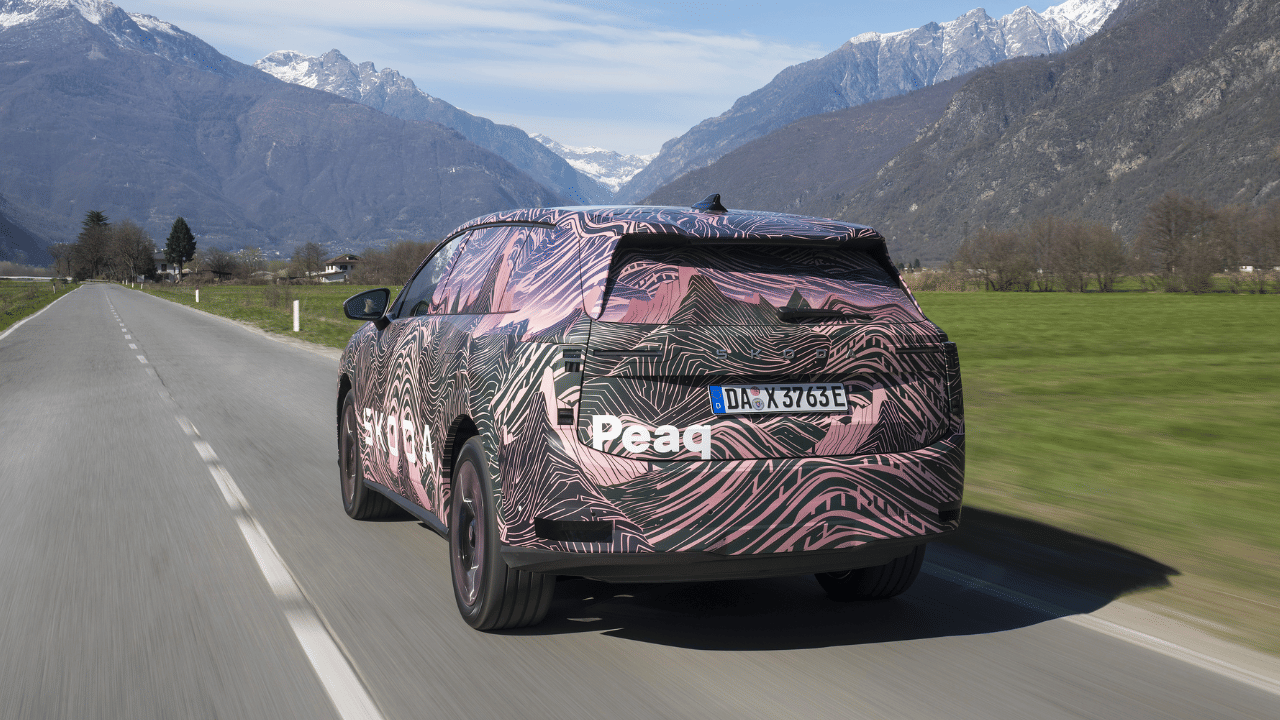 Skoda Peaq back