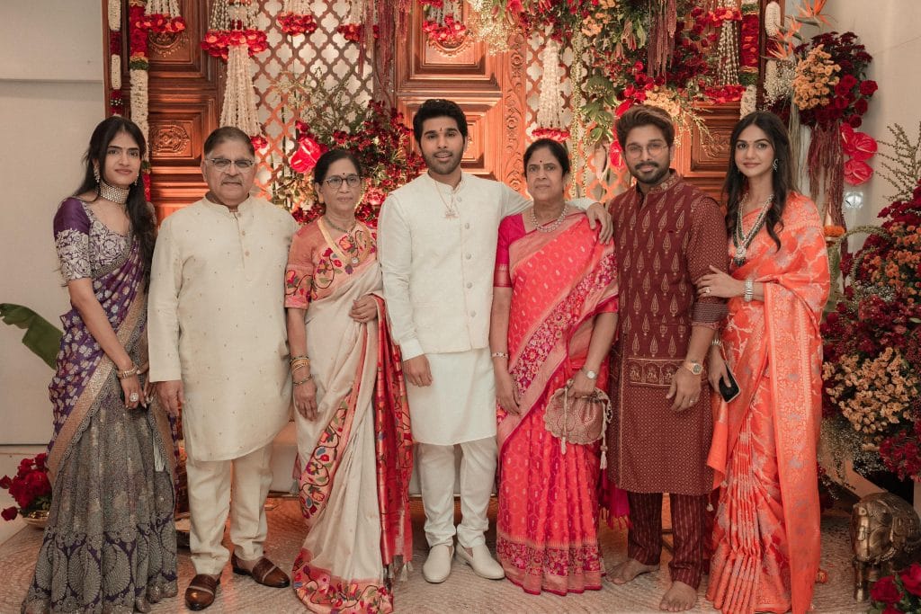Allu Sirish hosts intimate pelli koduku ceremony