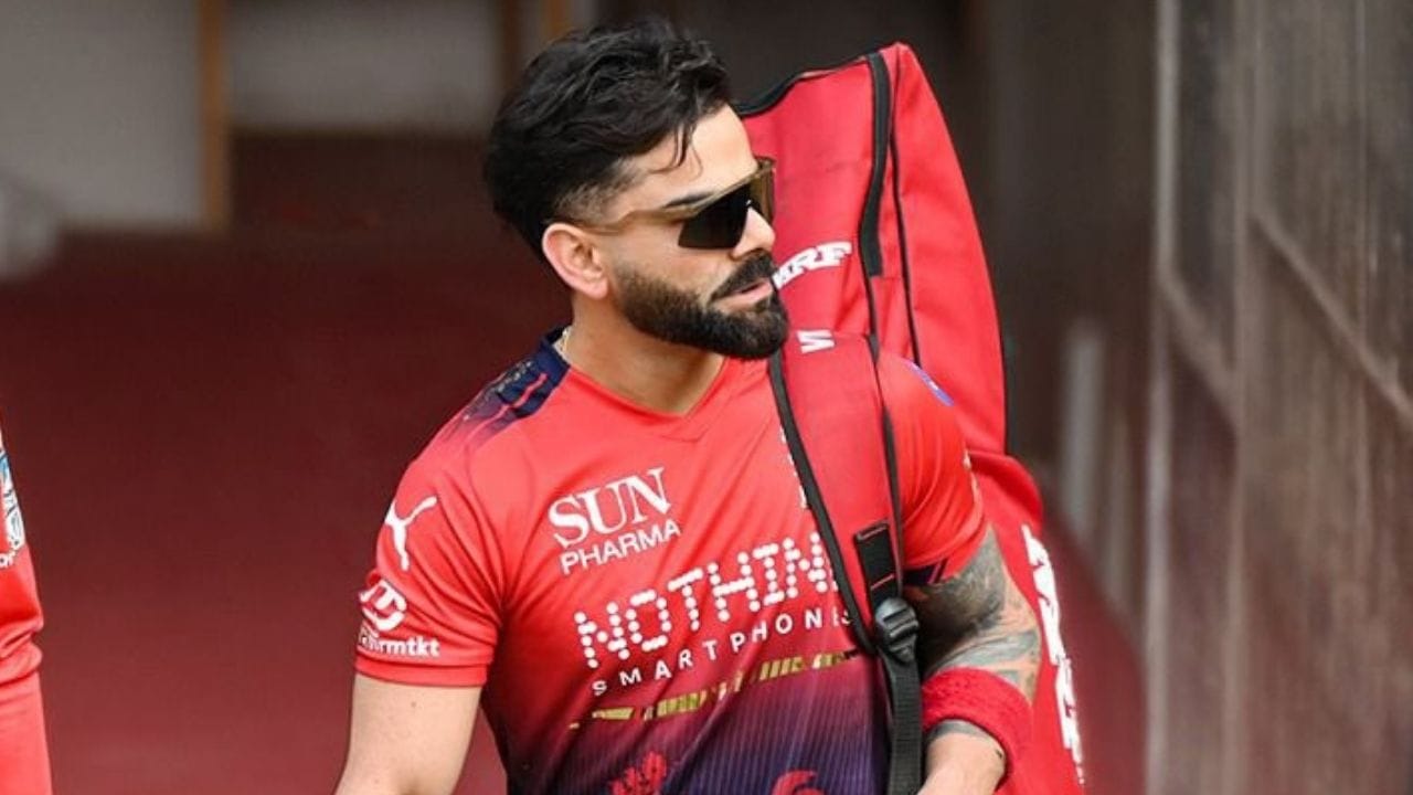 Virat Kohli In Rcb Training Camp