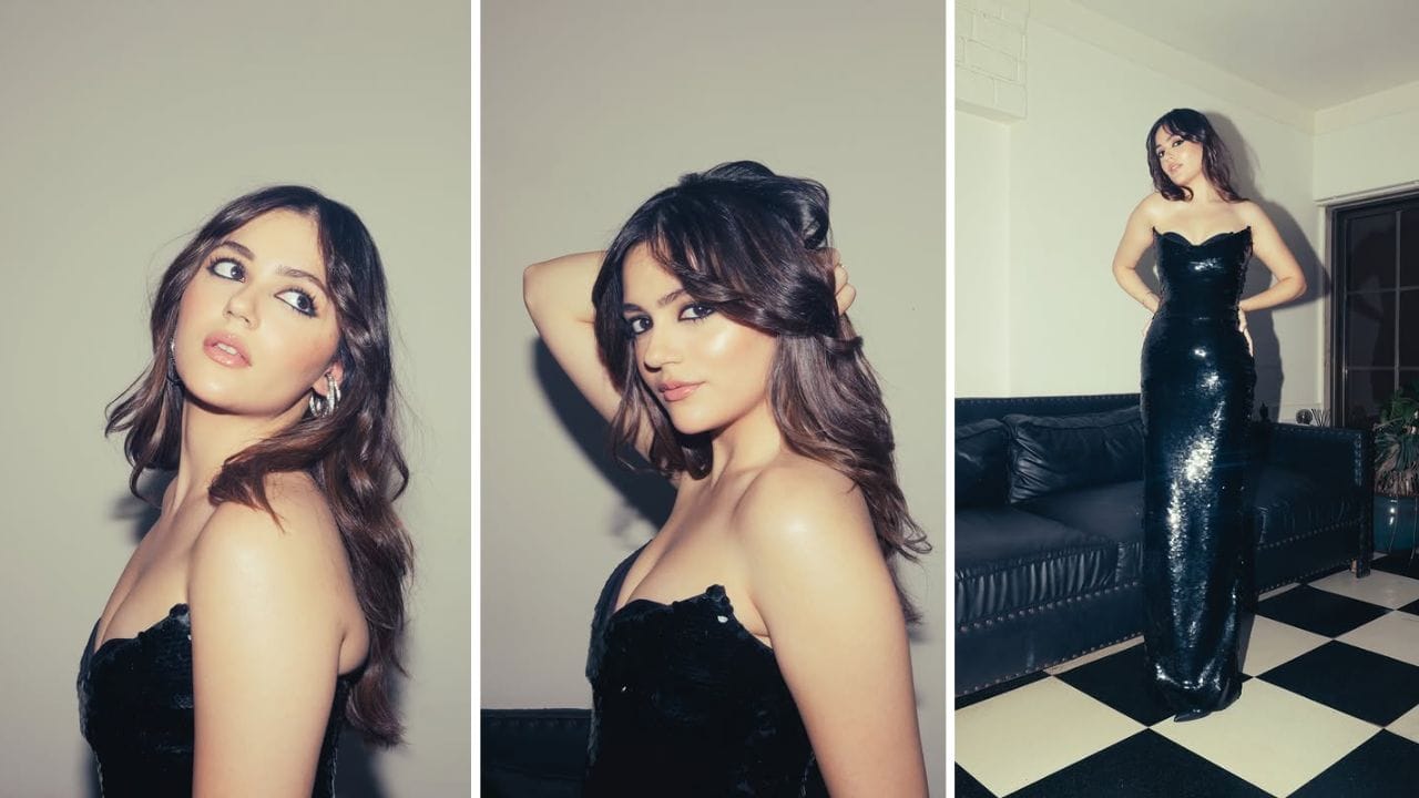 Aneet Padda lookbook, Aneet Padda style, Aneet Padda dresses, Aneet Padda saree look, Aneet Padda mini dress, Gen Z celebrity fashion