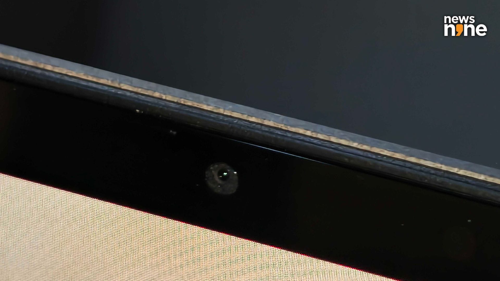 The camera lacks a physical shutter. (Image Credit: Aditya Madanapalle/News9). 