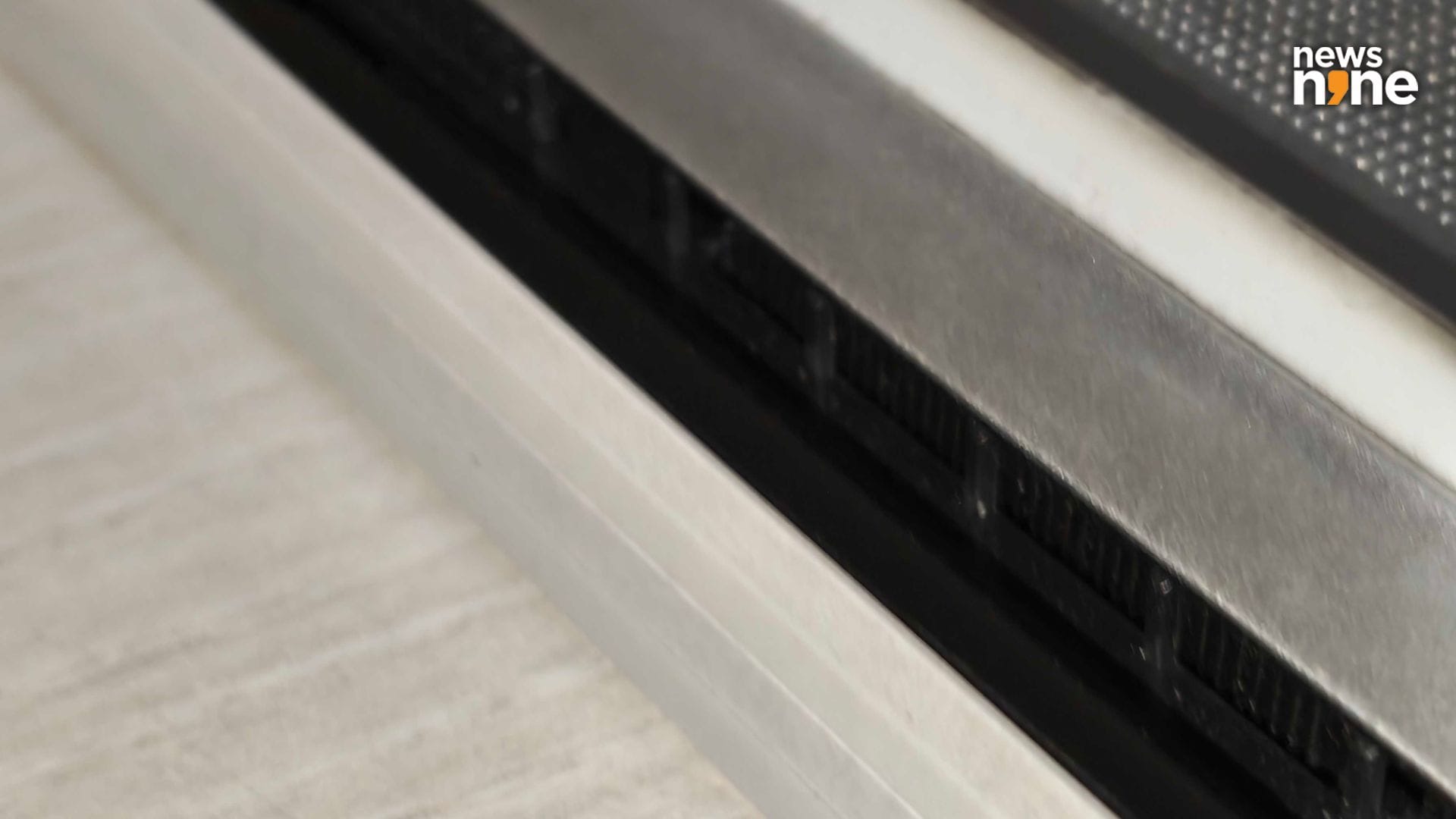 The vents on the back are nearly impossible to spot. (Image Credit: Aditya Madanapalle/News9). 