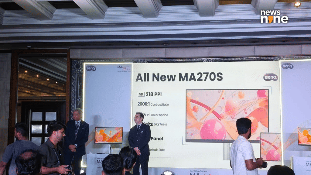 BenQ MA270S 5K Monitor Brings Studio-Quality Display for Designers and Editors.