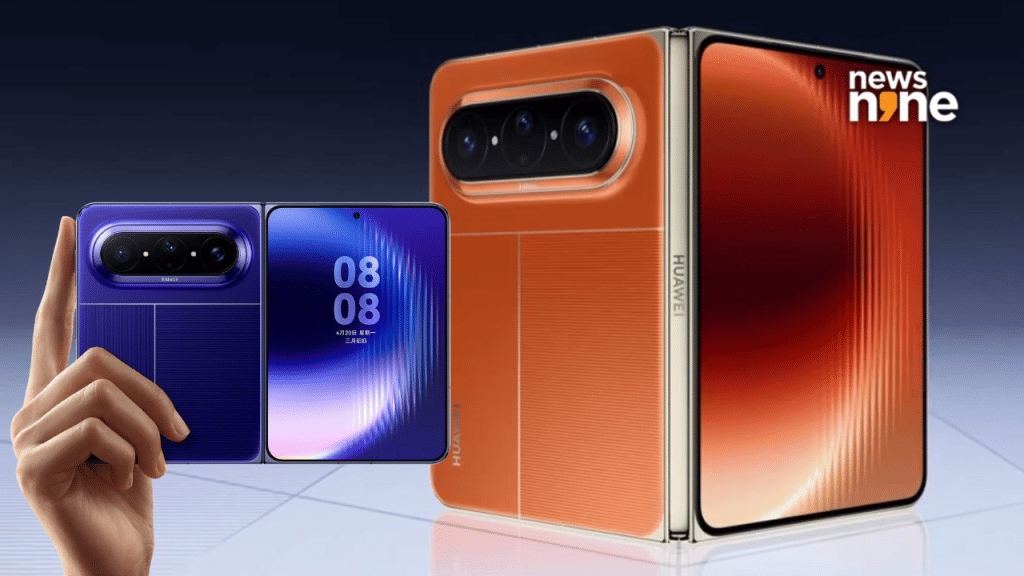 Huawei Pura X Max wide foldable phone 