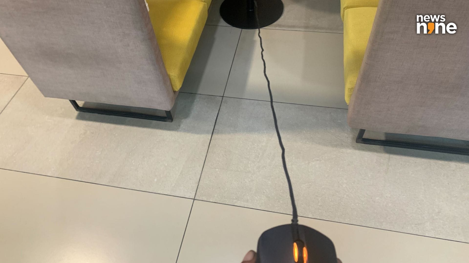 The cable is nearly long enough to be used as a skipping rope. (Image Credit: Aditya Madanapalle/News9). 