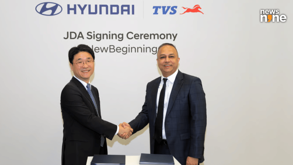 Hyundai TVS sign joint development agreement