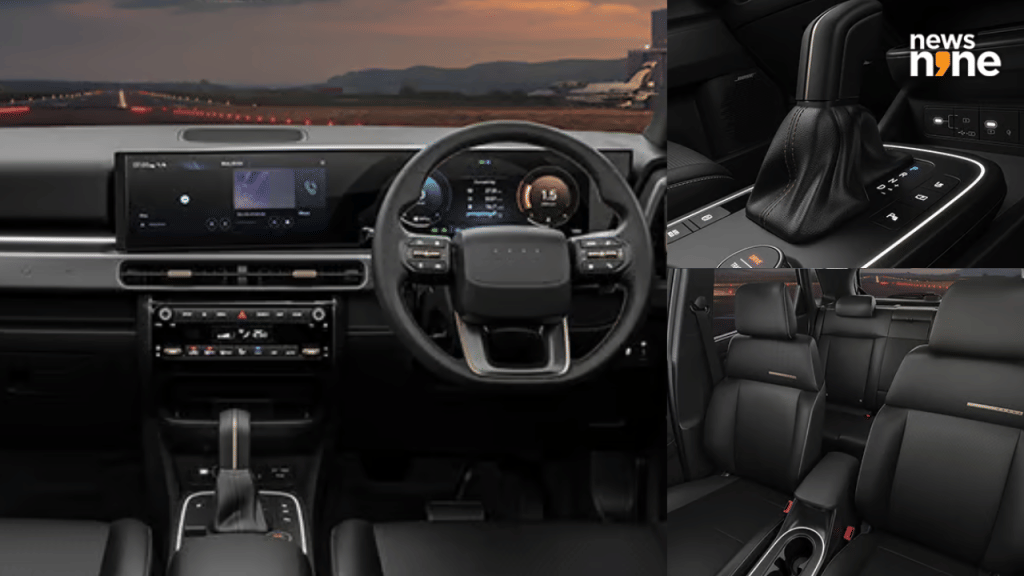 Hyundai Venue Knight edition interior