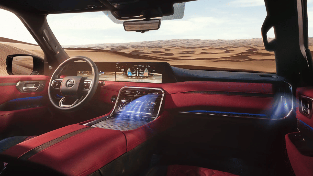 Nissan Patrol interior