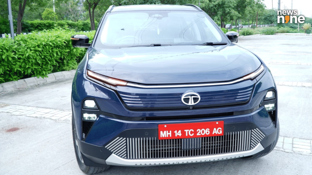 Tata Harrier EV for representation only