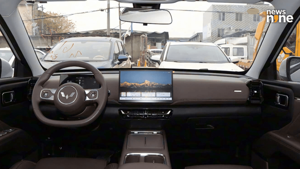 Wuling Starlight 560 SUV interior used for representation only