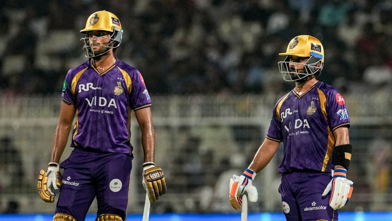 Ajinkya Rahane And Angkrish Kkr Pti