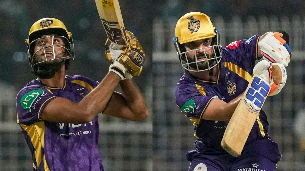 Ajinkya Rahane And Angkrish Raghuvanshi Pti