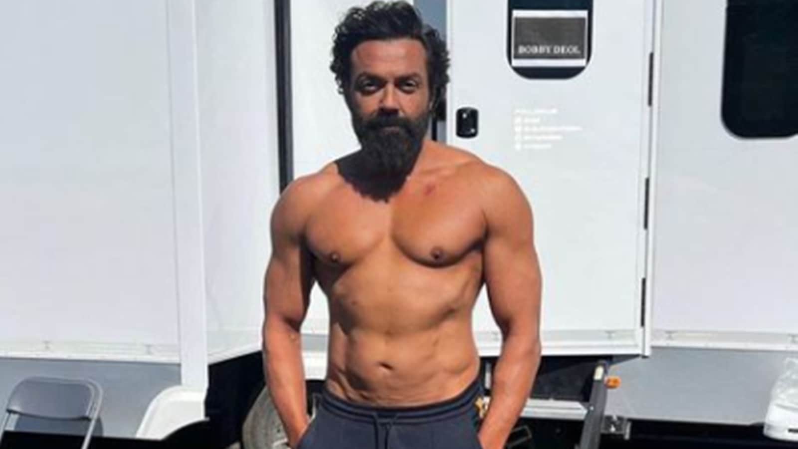 A glimpse of Bobby Deol from the sets of Animal 