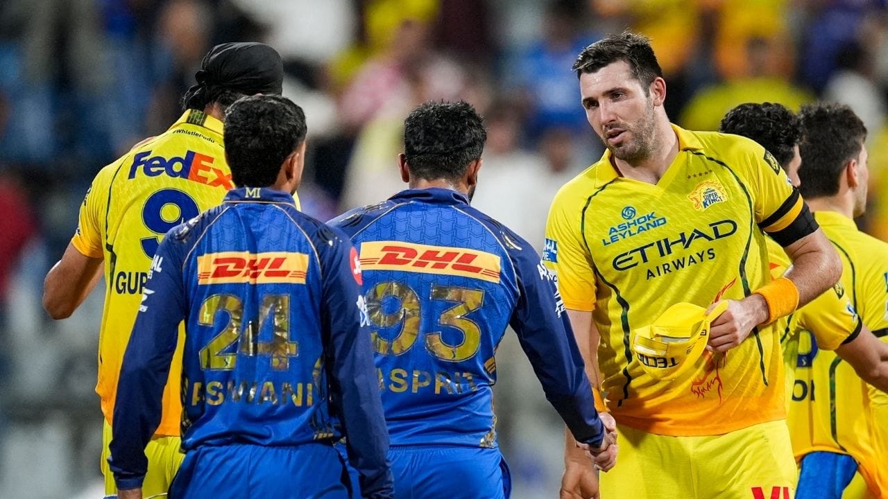 Csk Beat Mi Ipl 2026 Pti