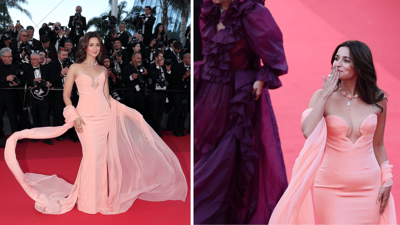 Decoding Alia Bhatt’s Cannes 2026 peach gown by Tamara Ralph (Photo: Instagram)