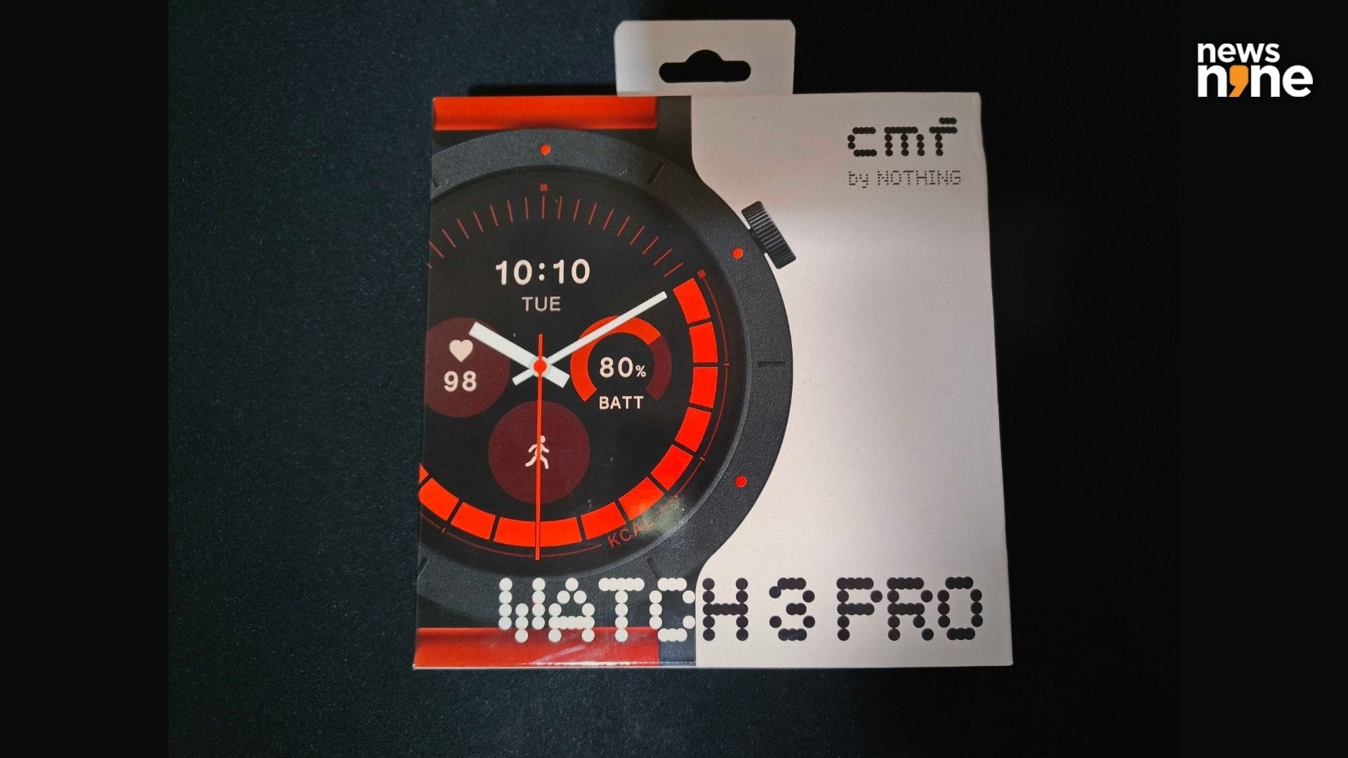 The watch ships in  surprisingly sleek packaging. (Image Credit: Aditya Madanapalle/News9). 