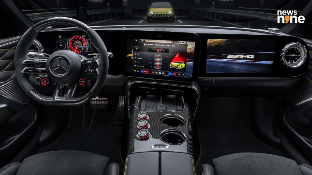Mercedes-AMG GT interior is tech heavy