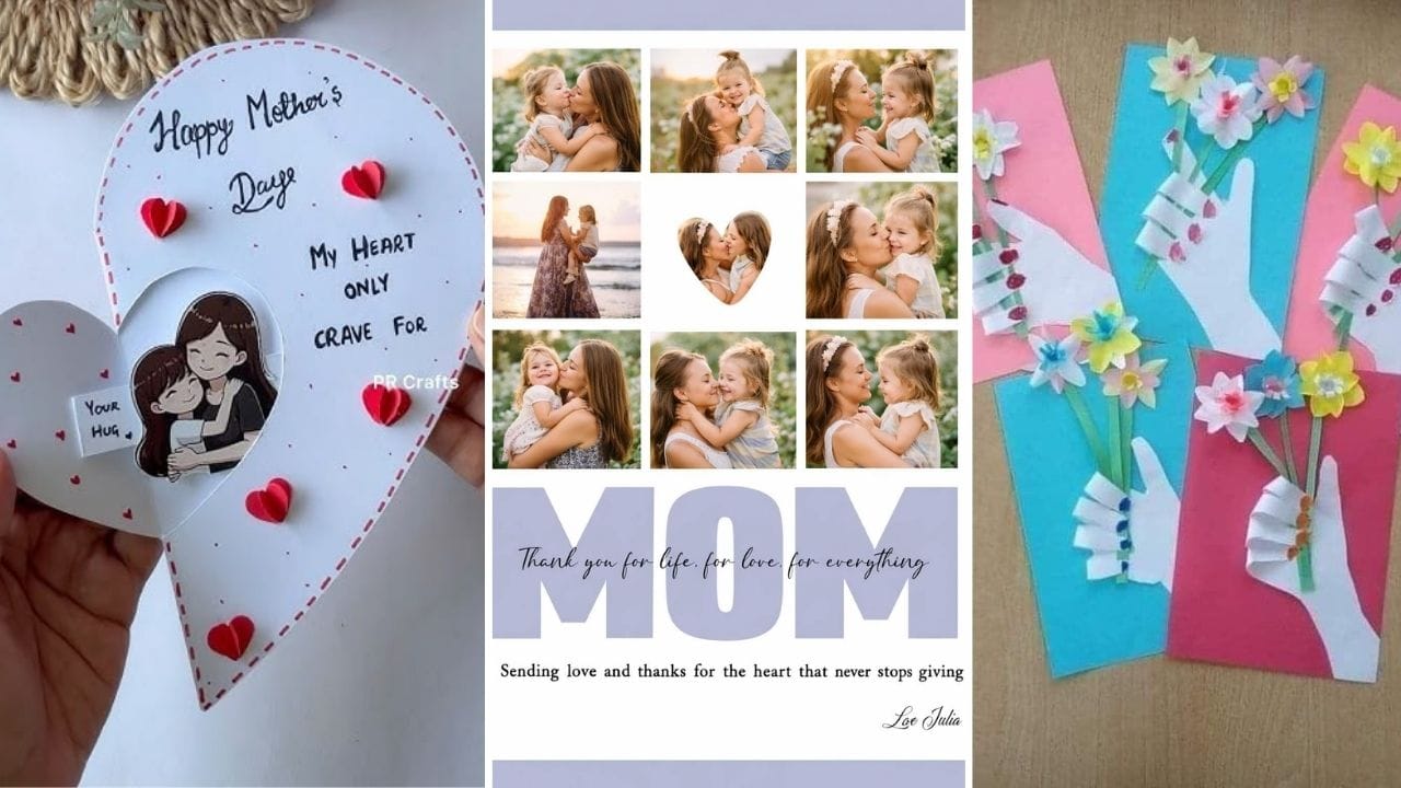 Mother’s Day, greeting card designs handmade, DIY Mother’s Day cards, handmade Mother’s Day card ideas, easy Mother’s Day greeting cards