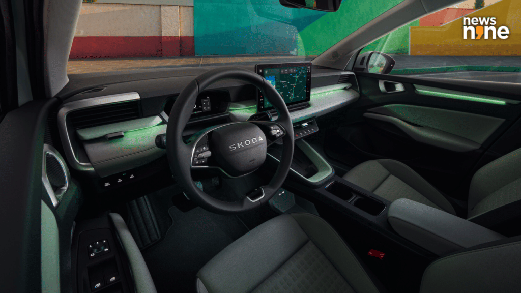 Skoda Epiq cabin has well balanced physical controls