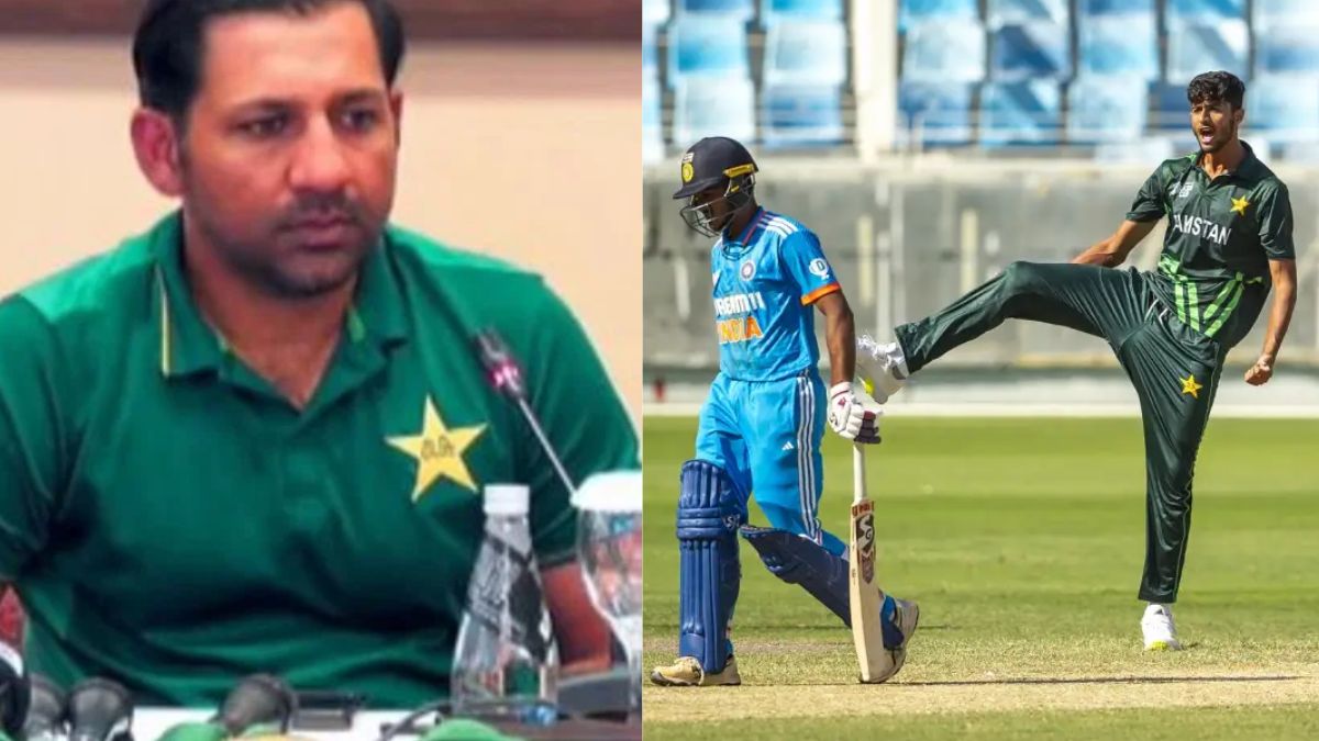 U19 एशिया कप फाइनल: पाकिस्तान के पूर्व कप्तान सरफराज अहमद ने भारतीय लड़कों पर गलत व्यवहार का आरोप लगाया 8 U19 Asia Cup Final: Former Pakistan captain Sarfaraz Ahmed accuses Indian players of misbehavior.